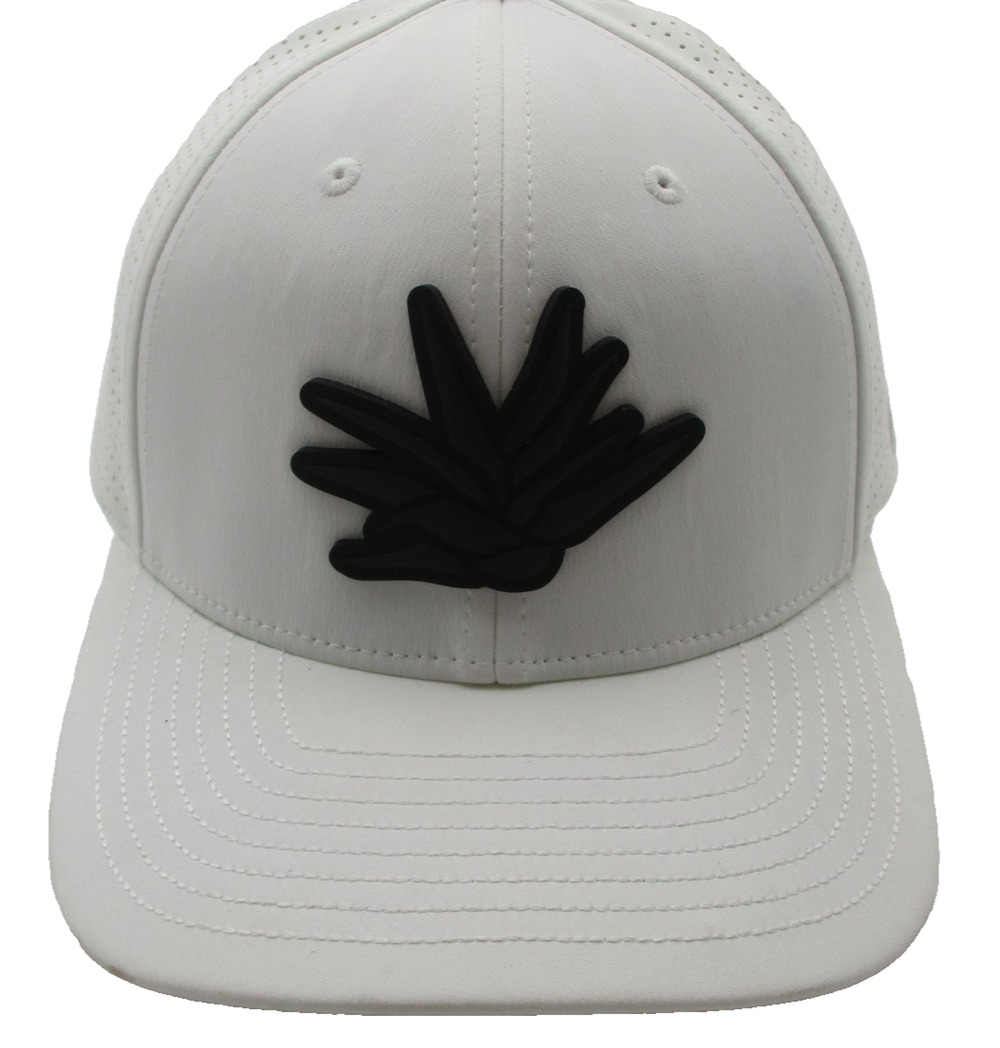 Branded Bills Hat Cap Snap Back Mens One Size White Elite Curved BB Logo